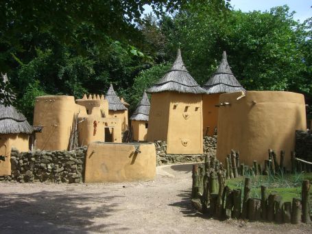 Berg en Dal : Afrika Museum, Freilichtmuseum, Dorf aus Mali
